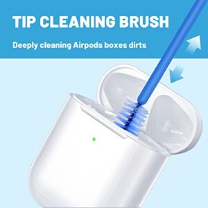 Cleaner kit for Airpod, Cleaning Putty Compatible with Airpod 2 Airpods pro, Earbud Cleaning Putty, Blue Cleaning kit for Headphone/Phone/Earbud/iPhone, Include Cleaning Cloth Swab, Gift for Men