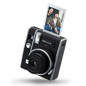 Fujifilm Instax Mini 40 Instant Camera with Fujifilm Instax Mini Contact Sheet Film - 10 Exposures Bundle (600022193)
