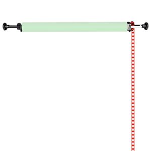 neewer photography single roller wall mounting manual background support system with 2 x single hook, 2 x expand bar, 1 x chain, load capacity: 22lb/10kg