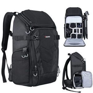 Endurax Extra Large Camera Backpack Camera Bag Compatible with Canon for DSLR Photographers