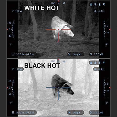 ATN Thor 4 640x480, 4-40x Thermal Scope w/Video rec in HD, Smooth Zoom, Bluetooth and Wi-Fi (Streaming, Gallery & Controls)