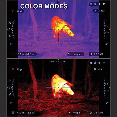 ATN Thor 4 640x480, 4-40x Thermal Scope w/Video rec in HD, Smooth Zoom, Bluetooth and Wi-Fi (Streaming, Gallery & Controls)