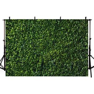 Spring Nature Green Leaves Photography Backdrops Newborn Baby Shower Backdrop Wedding Birthday Party Decoration Photo Studio Props Supplies 7x5ft Polyester