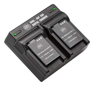 bm premium 2 en-el12 batteries & dual charger for nikon coolpix a1000 b600 w300 a900 aw100 aw110 aw120 aw130 s6300 s8100 s8200 s9050 s9200 s9300 s9400 s9500 s9700 s9900 p330 p340 keymission 170, 360