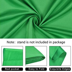 WENMER Backdrops, Green Screen Photo Backdrops for Photoshoot, Chromakey Green Photography Backdrops, Background for Photography, 6 x 9 FT