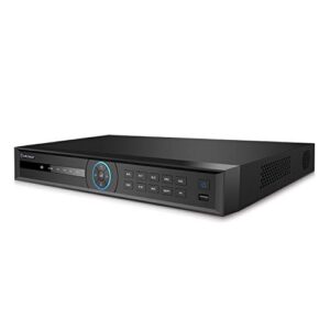Amcrest 5Series 4K POE NVR 8CH 4K/6MP/5MP/4MP/3MP/1080P Network Video Recorder (8-Port PoE) - Supports up to 8 x 4K IP Cameras, Supports up to 2 x 10TB Hard Drives (Not Included)