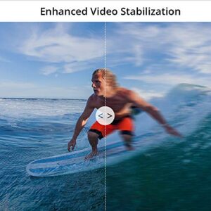 AKASO Brave 7 LE 4K30FPS 20MP WiFi Action Camera with Touch Screen Vlog Camera EIS 2.0 Remote Control 131 Feet Underwater Camera with 2X 1350mAh Batteries Support External Microphone