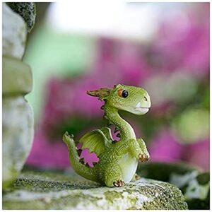 Top Collection 4412 Miniature Fairy Garden & Terrarium Mini Dragon Statue, Small