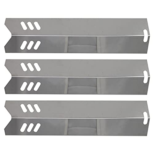3-Pack BBQ Grill Heat Shield Plate Tent Replacement Parts for Better Homes And Gardens BH15-101-099-02 - Compatible Barbeque Stainless Steel Flame Tamer, Flavorizer Bar, Vaporizer Bar 15"