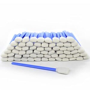 Wellgler's 5.11" Foam Cleaning Swabs，for Electronics, Camera, Gun,Optical Lens Cleaning and Clean Inkjet Printer Roland