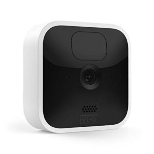 blink indoor (3rd gen) – wireless, hd security camera with two-year battery life, motion detection, and two-way audio – 1 camera system