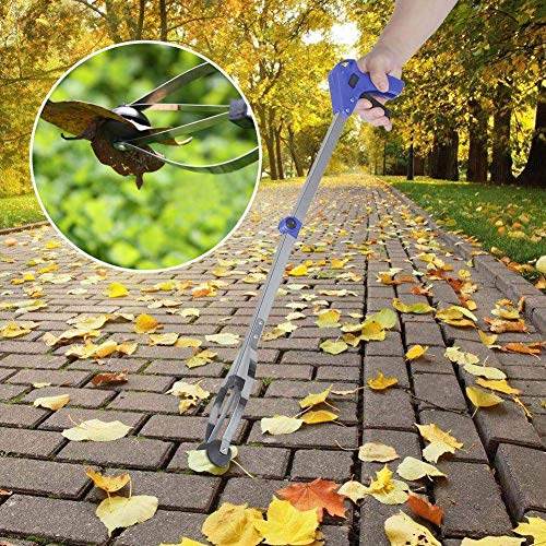 Multifunctional Garbage Picker, 31.5inch Aluminum Alloy Foldable Trash Picker,Lightweight Extensible Elderly Trash Grabber For Picking Up Fallen Leaves Or Trash,For Cleaning Gardens Roads