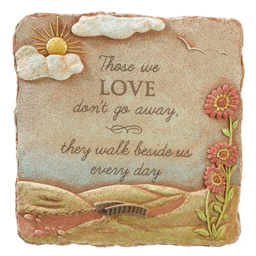 Grasslands Road Those We Love Square Stepping Stone, 10-Inch