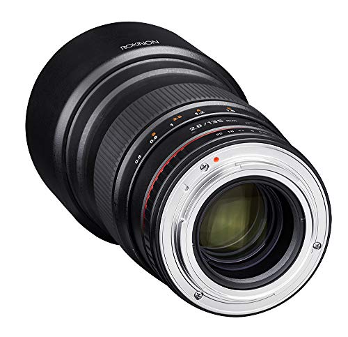 Rokinon 135mm F2.0 ED UMC Telephoto Lens for Canon Digital SLR Cameras