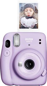 fujifilm instax mini 11 instant camera – lilac purple 4.8″ x 4.2″ x 2.6″