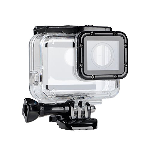 Suptig Replacement Waterproof Case Protective Housing Compatible for GoPro Hero 7 Black Hero 6 Hero 5 Underwater Use - Water Resistant up to 147ft (45m)