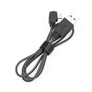 Hanatora Nylon Braided Remote Controller USB Charging Cable Cord for DJI Mavic 2 Pro/Zoom,Mavic Mini,Mini SE,Mavic Pro,Mavic Air,Spark Drone,Control Accessories