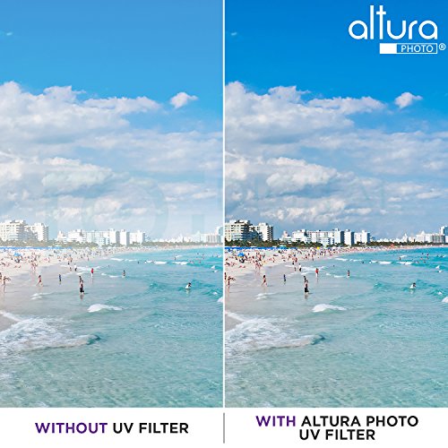 49MM Lens Filter Kit by Altura Photo, Includes 49MM ND Filter, 49MM Polarizing Filter, 49MM UV Filter, (UV, CPL Polarizer Filter, Neutral Density ND4) for Camera Lens w 49MM Filters + Lens Filter Case