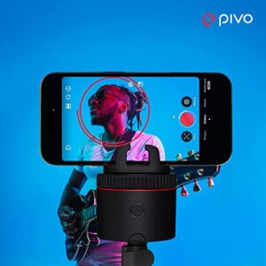 Pivo Pod Lite Classic Auto Face Tracking Phone Holder, 360° Rotation, Content Creator Essentials, Vlogging, Live Stream, Selfie, Makeup, YouTube, TikTok, Compatible with iPhone and Android