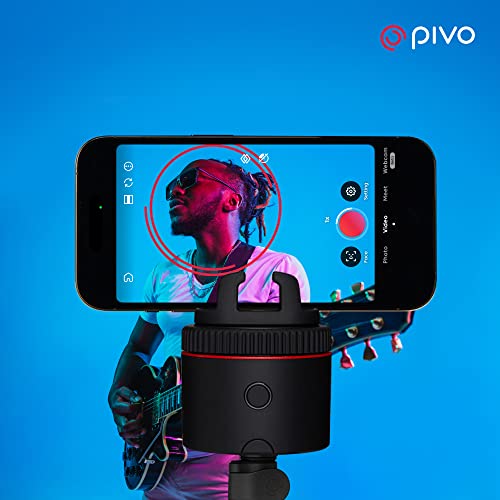 Pivo Pod Lite Classic Auto Face Tracking Phone Holder, 360° Rotation, Content Creator Essentials, Vlogging, Live Stream, Selfie, Makeup, YouTube, TikTok, Compatible with iPhone and Android