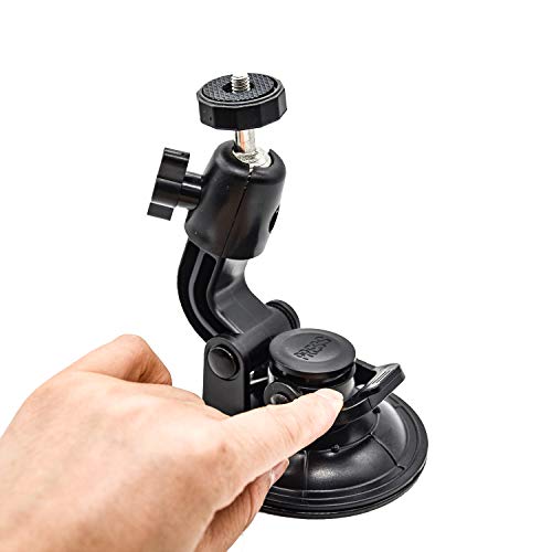 vgsion Car Mount Suction Cup Dashboard Camera Holder Compatible with Insta360 One X3, One X2, One RS, ONE R, Dash Camera, Portable Camera