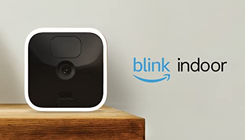 Blink Indoor (3rd Gen) – wireless, HD security camera with two-year battery life, motion detection, and two-way audio – 5 camera system