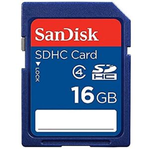 sandisk 16gb class 4 sdhc flash memory card – 2 pack sdsdb2l-016g-b35 retail package