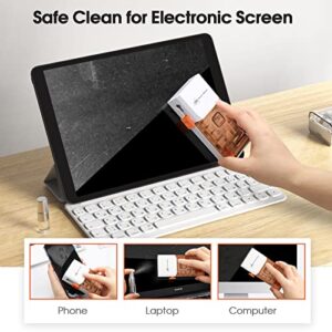 Keyboard Cleaner, 10-in-1 Laptop Cleaning Kit Lens Pen for DSLR Cameras, 3 in 1 Earbud Cleaner Pen, Computer Cleaning Kit, Polish Cleaning Cloth Brush for Electronic/MacBook/Phone/iPad/PC Screen Clean