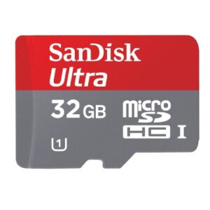 SanDisk 32GB Ultra microSDHC Card Class 10 (SDSDQUA-032G-A11A)