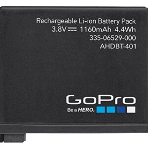 GoPro Rechargeable Battery for HERO4 Black/HERO4 Silver (GoPro Official Accessory)