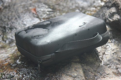 TEKCAM Action Camera Carrying Case Protective Storage Bag Compatible with Gopro Hero 11 10 9 8 7/AKASO EK7000/Brave 4/Brave 7 LE/Brave 8/APEMAN/Campark/Crosstour/Dragon Touch Action Camera (Medium)