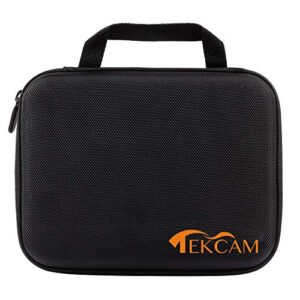 TEKCAM Action Camera Carrying Case Protective Storage Bag Compatible with Gopro Hero 11 10 9 8 7/AKASO EK7000/Brave 4/Brave 7 LE/Brave 8/APEMAN/Campark/Crosstour/Dragon Touch Action Camera (Medium)