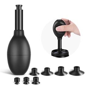 neewer 8-in-1 lens sucker kit, ic pick up vacuum suction pen with 7 interchangeable suction cups lens repair tool for lens repair and cleaning, watches, and electronic components