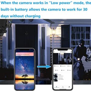 FYLCTEI Spy Camera Hidden Camera 1080P WiFi Wireless Camera, Last up to 30 Days Without Charging Nanny Cam Mini Camera with Motion Detection Indoor Surveillance Cameras for Home Security