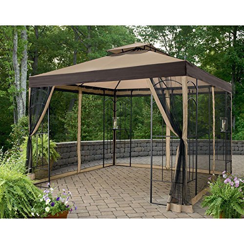 Garden Winds Athena Gazebo Replacement Canopy Top Cover