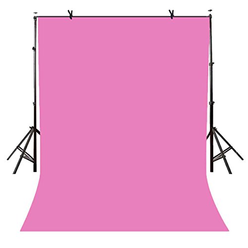 LYLYCTY 5x7ft Photography Studio Non-Woven Backdrop Millennium Pink Backdrop Solid Color Backdrop Simple Background LY091