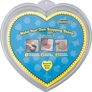 midwest products large heart stepping stone mold, 12-inch (90723123)