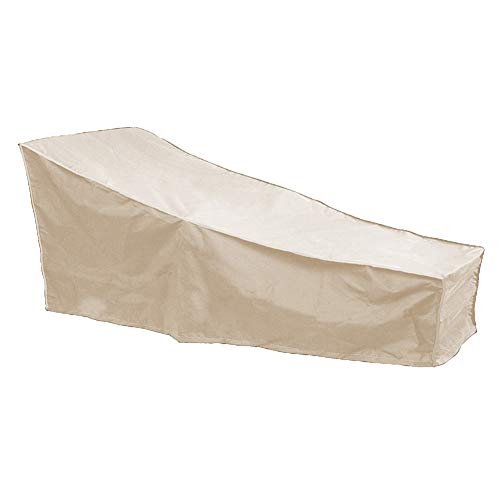 Haofy Patio Furniture Covers, Garden Patio Furniture Cover Waterproof Outdoor Lounge Chair Protection Covers(Coffee)(Beige)