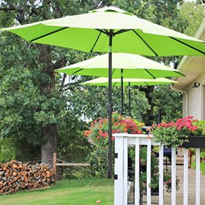 Patio Umbrella Holder, 2 Pcs Adjustable Outdoor Deck Umbrella Corner Mount,2.2'' Diameter in Heavy-Duty Umbrella Clip,Umbrella Base,Umbrella Clamp Mount for Wood Railing, Bracket Backyard or Garden