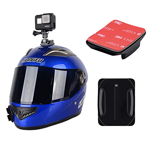 Haoyou Curved Adhesive Helmet Mount Compatible with Gopro Hero 11,10, 9, 8, 7, 6, 5, 4, 3+, 3 Cameras (6pcs)