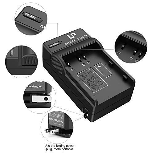 EN-EL3e Battery Charger, LP Charger for Nikon EN EL3e, EL3, EL3a Battery, Compatible with Nikon D700, D300s, D300, D200, D100, D90, D80, D70s, D70, D50, Replacement for Nikon MH-18, MH-18a, MH-19