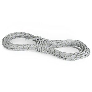 natikon patio umbrella cord line rope heavy duty replacement string green dot (50 ft)