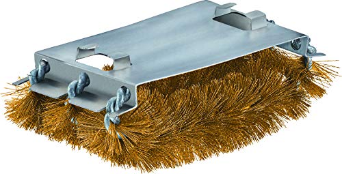 Rösle Replacement Bristles for Barbecue Brushes, Stainless Steel/Brass