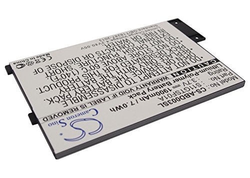 Replacement Battery for A GP-S10-346392-0100 K 3 170-1032-00 170-1032-01 S11GTSF01A K 3G K 3 Wi-fi K Graphite K III