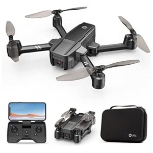 Holy Stone HS440 Foldable FPV Drone with 1080P WiFi Camera for Adult Beginners and Kids; Voice Gesture Control RC Quadcopter with Modular Battery for long flight time, Auto Hover, Carrying Case