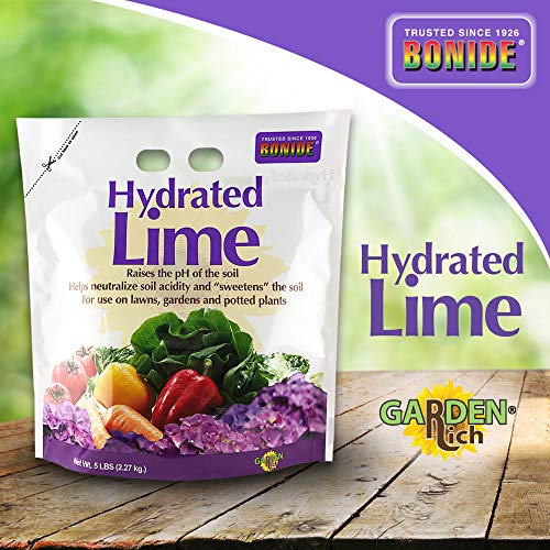 Bonide Chemical 978 B00BSH0U4A Number-5 Hydrated Lime for Soil-5 Pounds, Multi