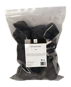 garden naturals all purpose bituminous coal 15 pounds for forges, foundries, furnaces, and more.