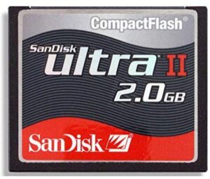 sandisk ultra ii 2gb 15mb/s compactflash card