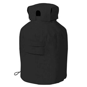 jiuchen propane tank cover storage bag, 20lb bbq outdoor waterproof garden gas bottle oxford cloth propane tank cover