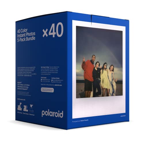 Polaroid Color Film for 600 x40 Pack, 40 Photos (6013)